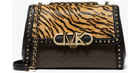 michael kors tiger print purse